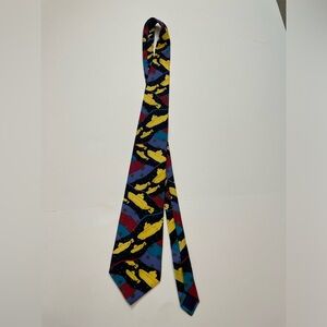 VINTAGE 1960’s The Beatles yellow submarine neck tie